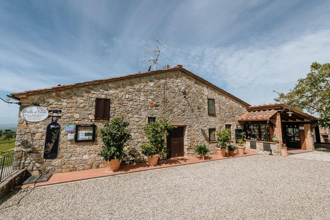 Borgo Villa a Sesta San Gusme Esterno foto
